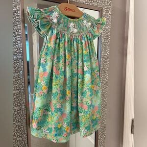Poppy Kids Co Smocked Easter Dress